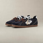 Trainer Shoes "Navy Brown"