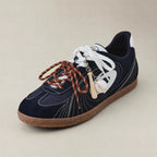 Trainer Shoes "Navy Brown"