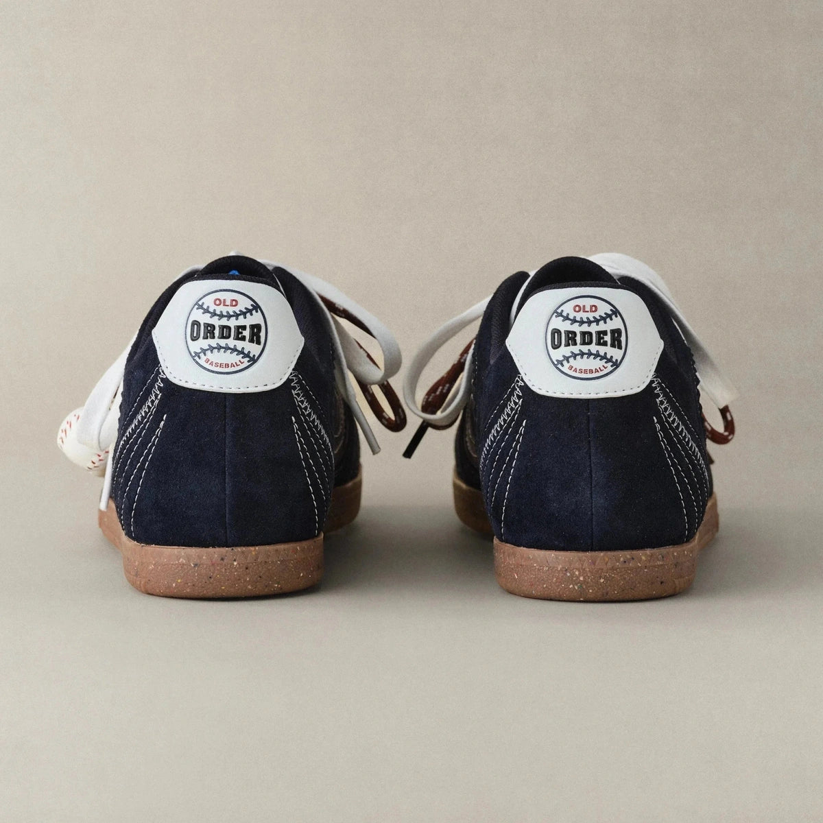 Trainer Shoes "Navy Brown"