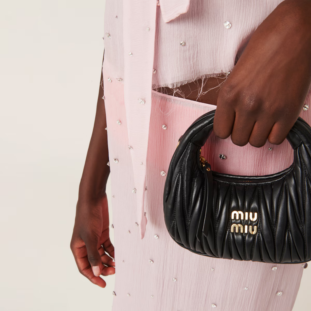 Mini-bag Wander matelassé nappa hobo