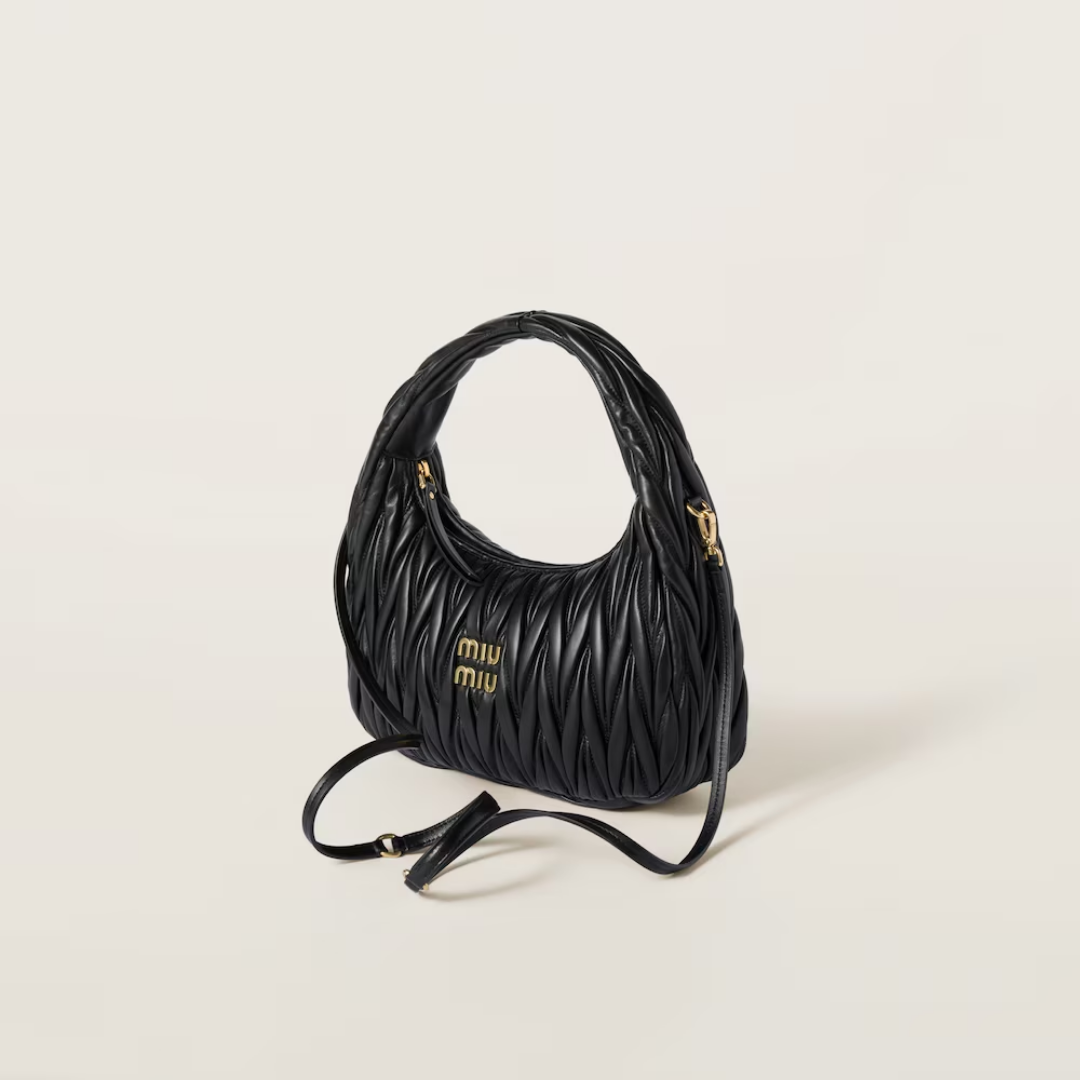 Regular-bag Wander matelassé nappa hobo