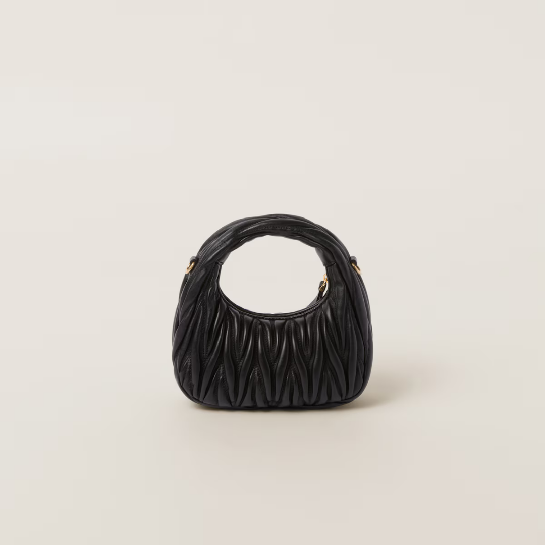 Mini-bag Wander matelassé nappa hobo
