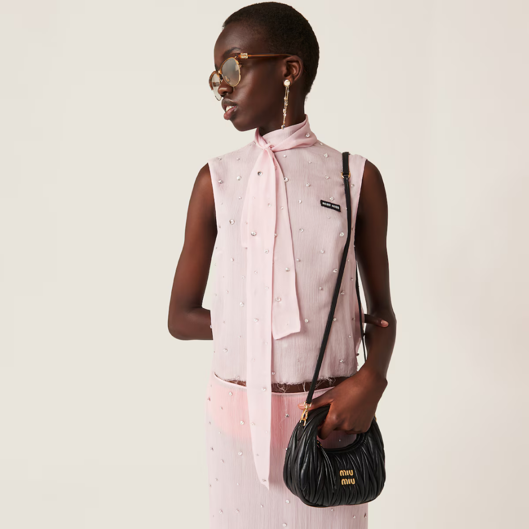 Mini-bag Wander matelassé nappa hobo