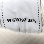 Fabric & Laminated White & Silver Sneakers