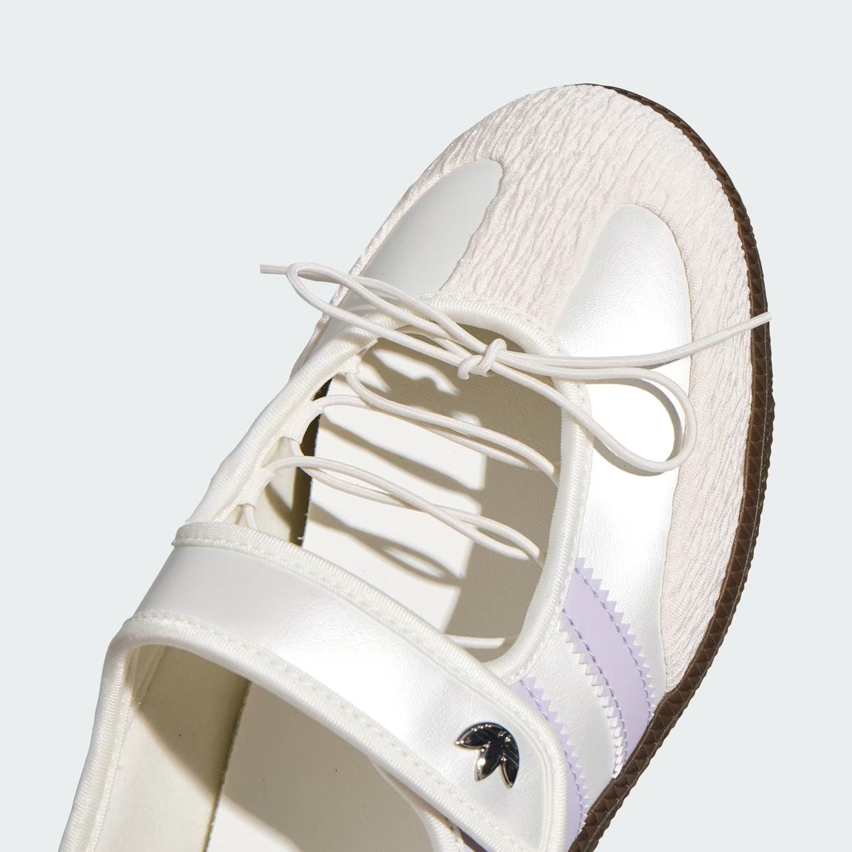 Samba Jane "Chalk White Silver Dawn"
