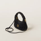 Small-bag Wander matelassé nappa hobo