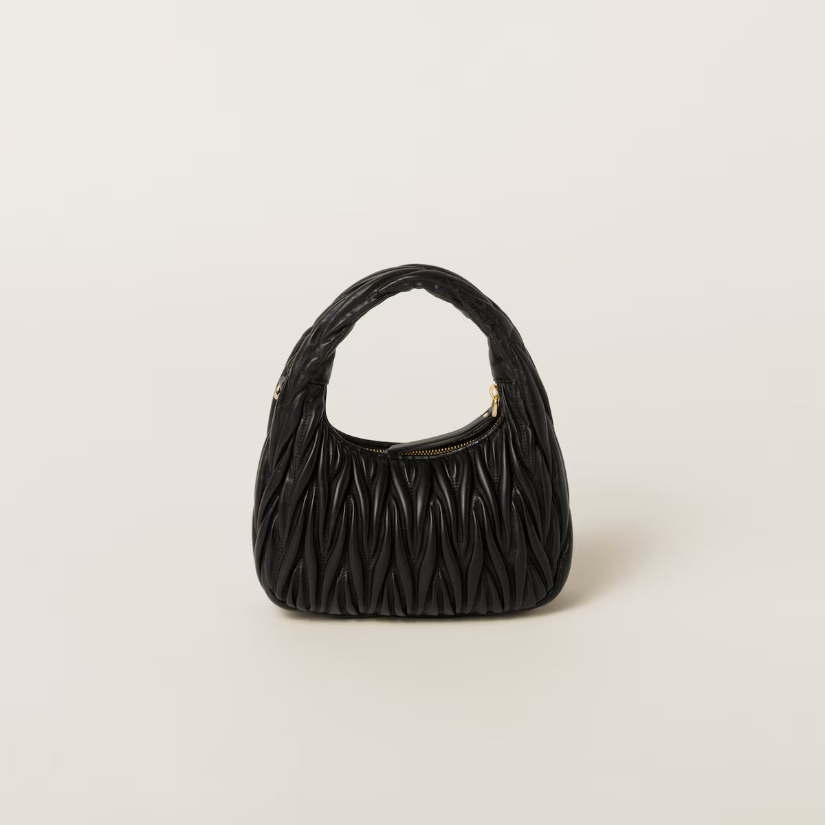 Small-bag Wander matelassé nappa hobo