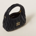 Small-bag Wander matelassé nappa hobo