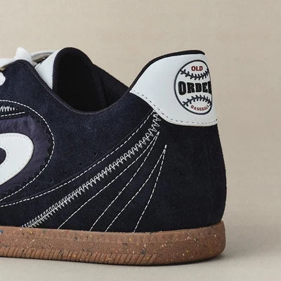 Trainer Shoes "Navy Brown"